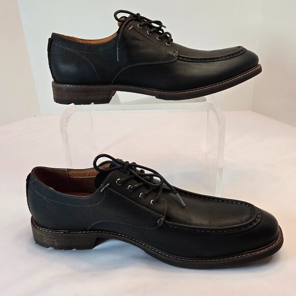 FLORSHEIM Men\'s Lodge Moc Toe Oxford Loafers Sz: 13 Black main image 10